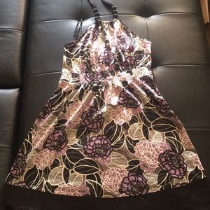 Purple floral dress by APT. 9 : Size PM